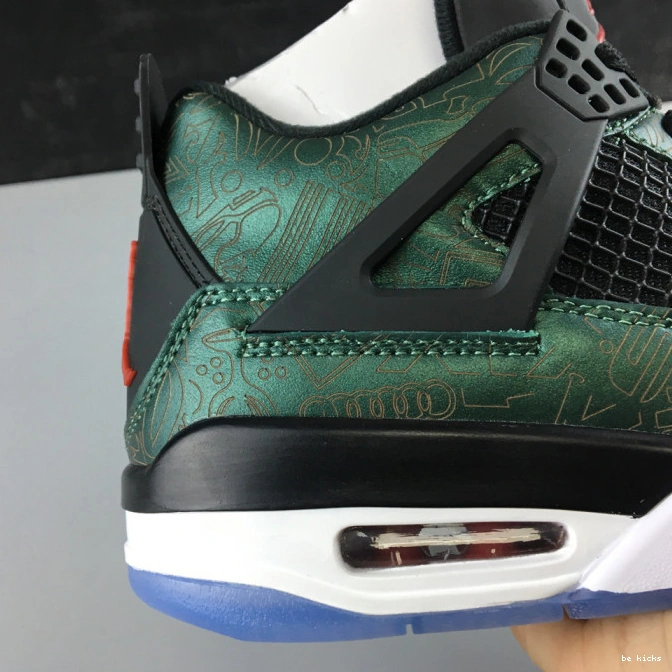 Cheap aj4-1043515 jordan 4 air green laser 0503